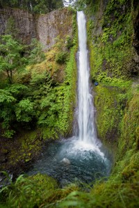 Tunnel Falls in Columbia River Gorge