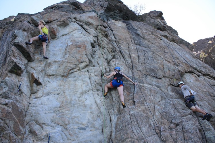 banks lake deep water soloing